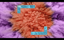 Colorful Dust with Graphics