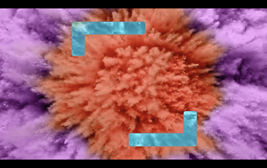 Colorful Dust with Graphics